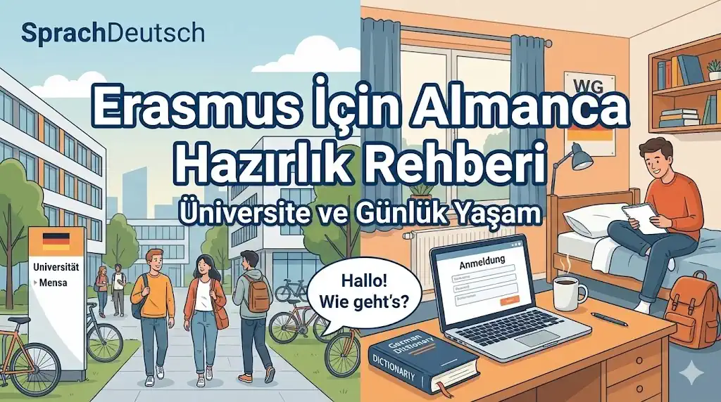 Erasmus İçin Almanca Hazırlık Rehberi: Üniversite ve Günlük Yaşam